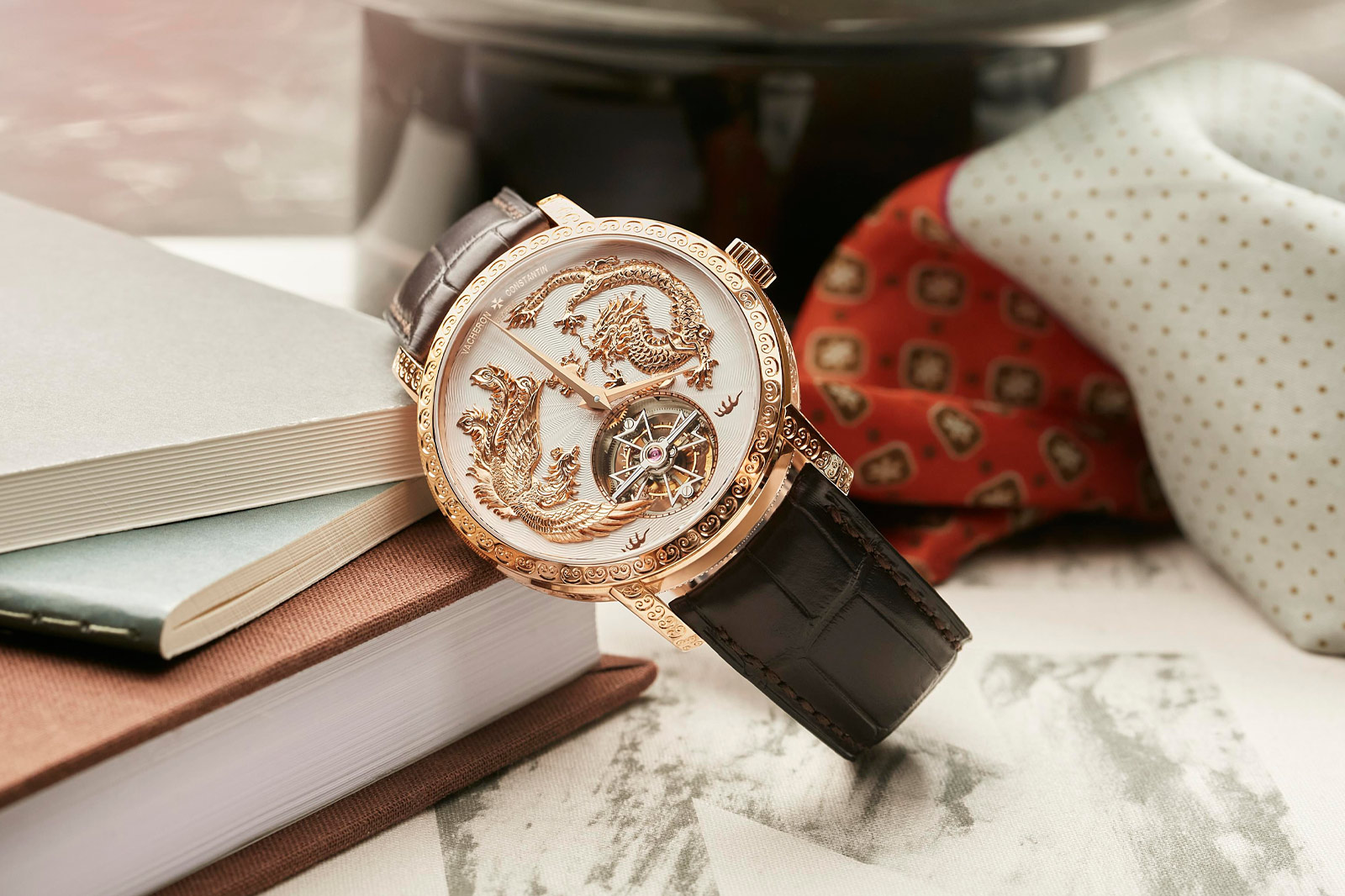 Vacheron Constantin Launch Traditionelle Tourbillon Phoenix and Dragon Celebrating Chinese Myths