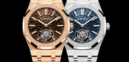 Audemars Piguet Introduce Royal Oak Selfwinding Flying Tourbillon with New Dimple Dial