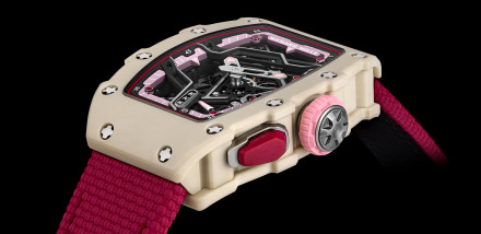 The New Richard Mille RM 07-04 is an Ultra-Lightweight Sports Watch Bursting with Colour