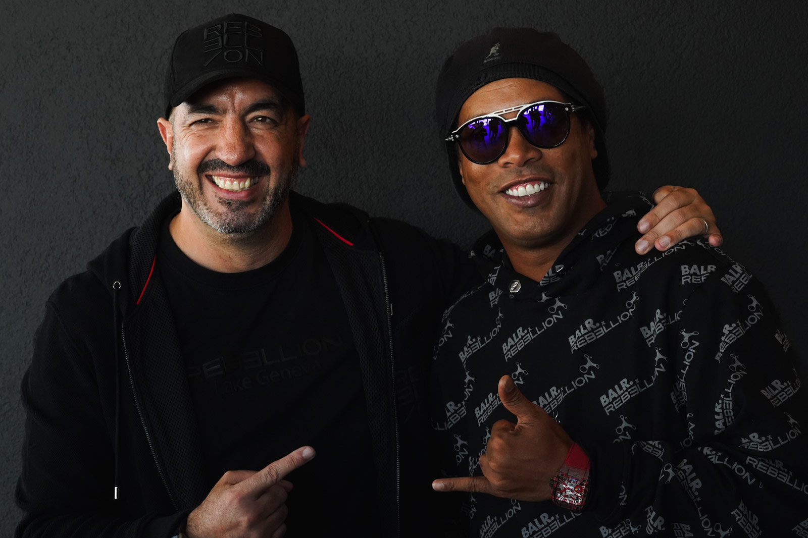 Ronaldinho x Calim Bouhadra CEO Rebellion