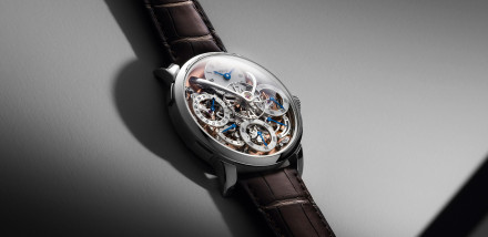 MB&F Launch New Salmon Dial Legacy Machine Perpetual in Stainless Steel