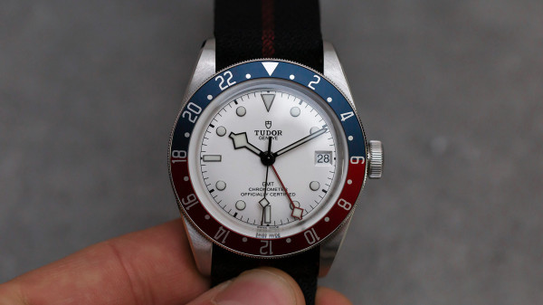 Tudor Release Black Bay GMT Pepsi with White Opaline Dial