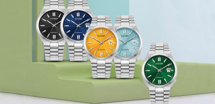 Citizen NJ015 “Tsuyosa” Series Comes to the UK Bringing the Colour for Summer