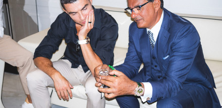 Ronaldo Attends Opening of Jacob & Co.’s Largest Ever Boutique