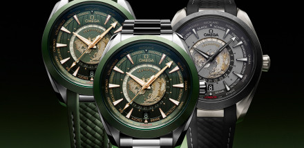 Omega Release New Aqua Terra GMT Worldtimer 2023