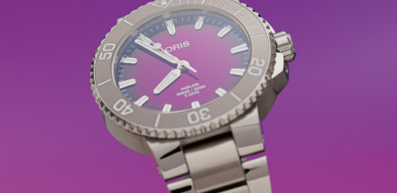 Oris Turn the Aquis Purple for the Hölstein Edition 2023