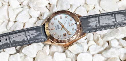 Aquacy CuSn8 Exotic Dial Series Gives Bronze Diver Colourful Mineral Dials