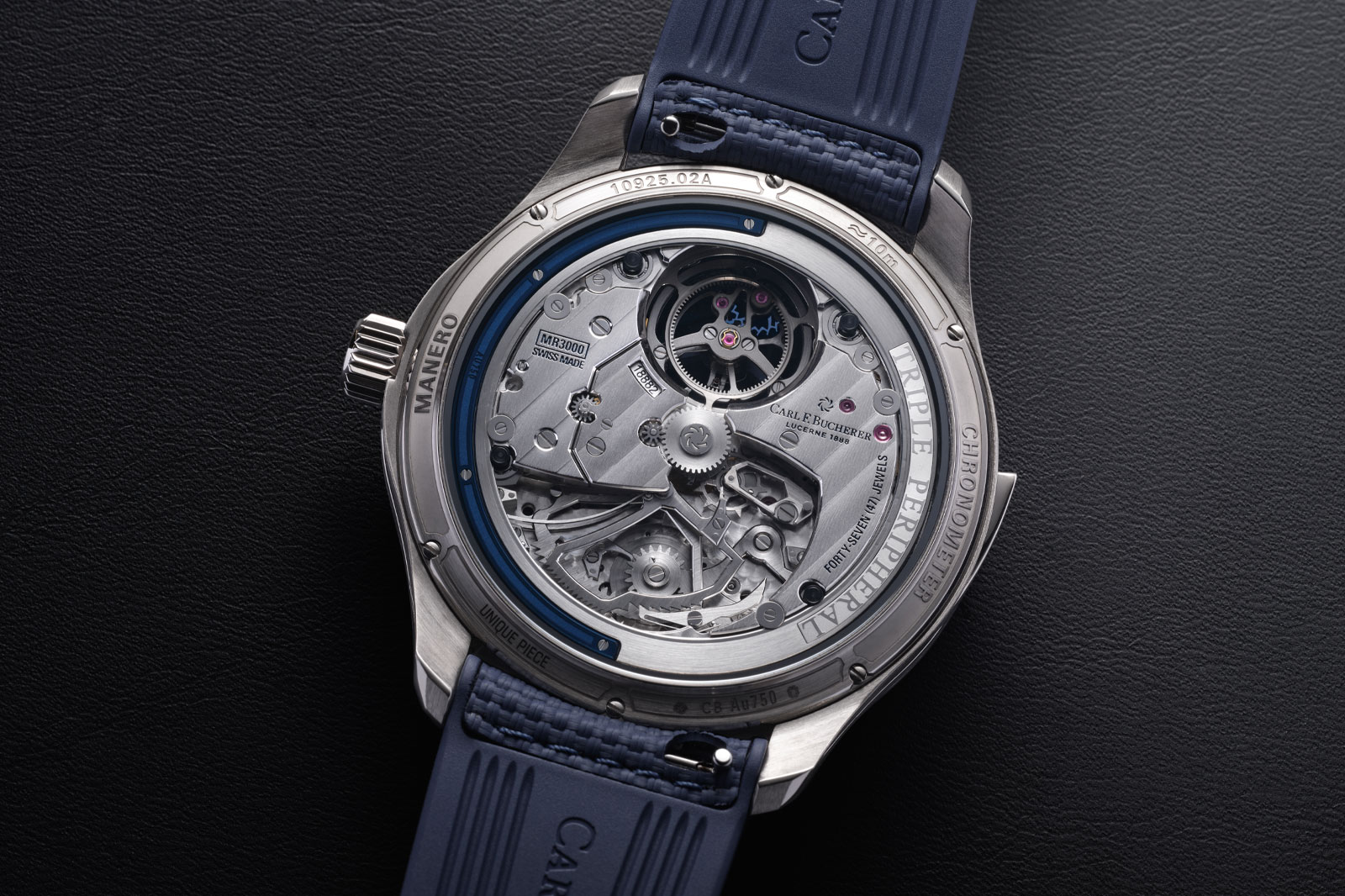 Carl F Bucherer Manero Minute Repeater Anniversary Edition White Gold
