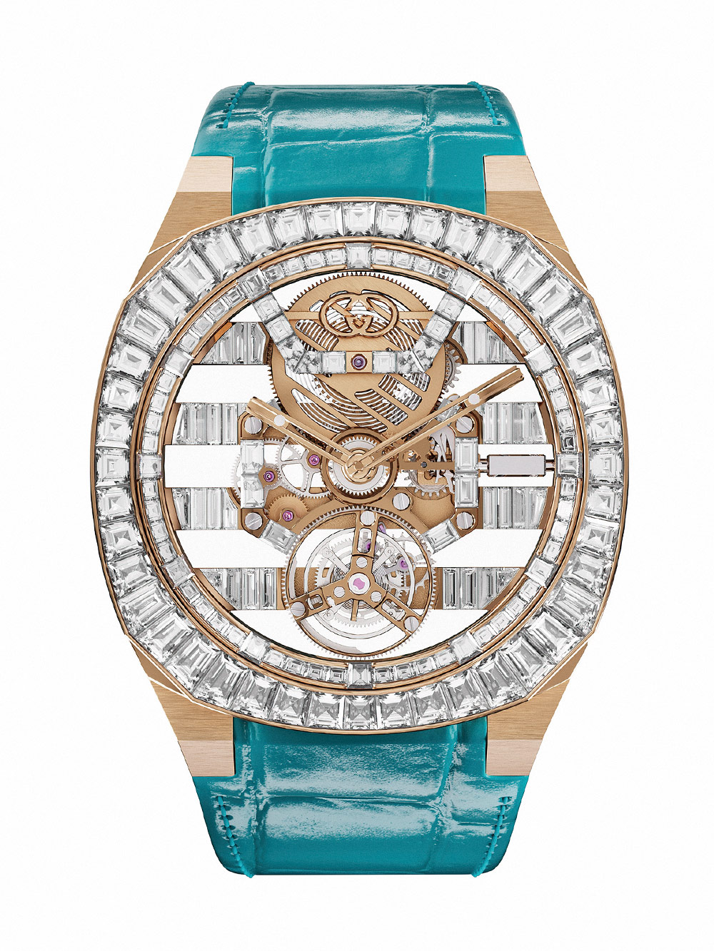 Gucci 25h Skeleton Tourbillon