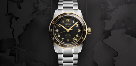Longines Present Spirit Zulu Time 39mm with New Smaller Case Size