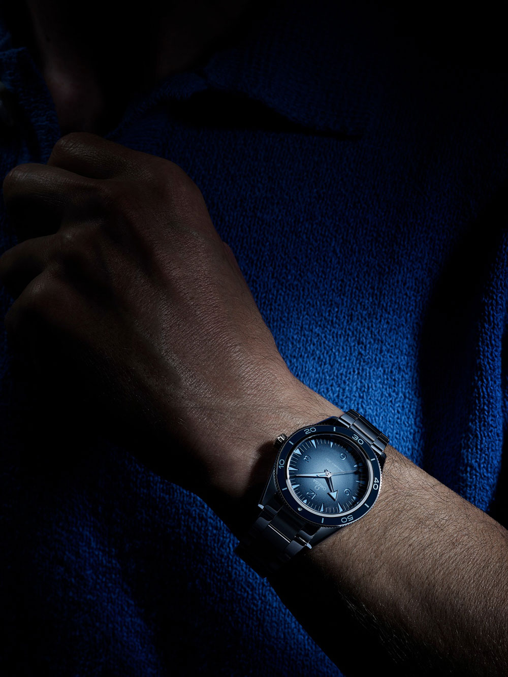 Omega Seamaster 300 Co-Axial Master Chronometer 41mm Blue Summer 75th Anniversary