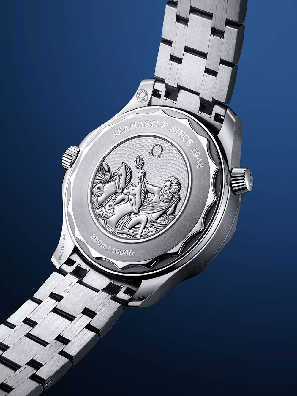 Omega Seamaster Diver 300m Co‑Axial Master Chronometer 42mm 'Summer Blue' 75th Anniversary