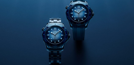 Omega Release Seamaster Diver 300m and 300 75th Anniversary Editions with Aquatic Dials