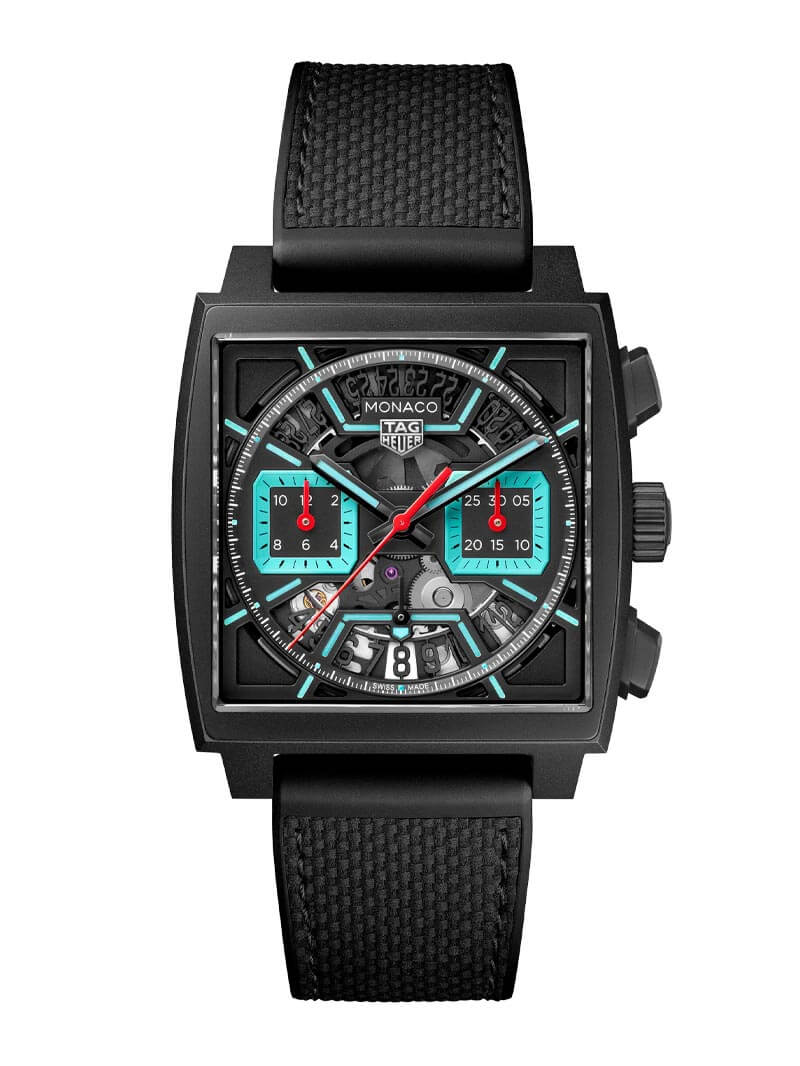 Tag Heuer Monaco Luminous Turquoise