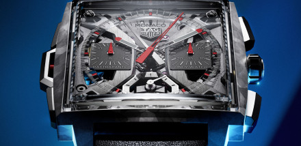 Tag Heuer Reveal Rattrapante Monaco Split-Seconds Skeleton for Only Watch 2023