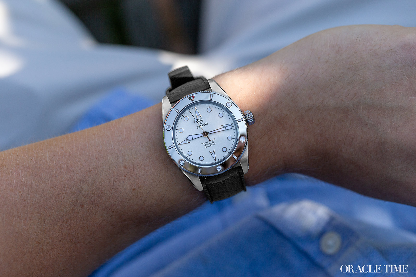 Escudo Ocean Seacrest Silver Inox