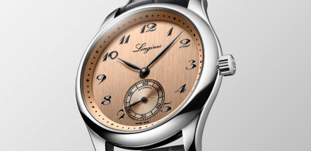 Longines Unveil Master Small Seconds Salmon and Anthracite in 38.5mm