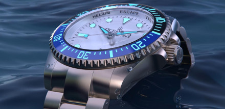 Oceaneva Deep Marine Explorer II Brings Titanium to 1,250m Dive Collection