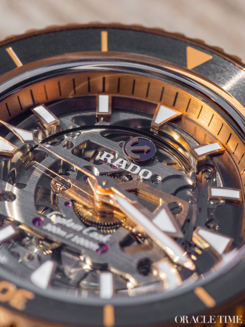 Rado Captain Cook High-Tech Ceramic Skeleton
