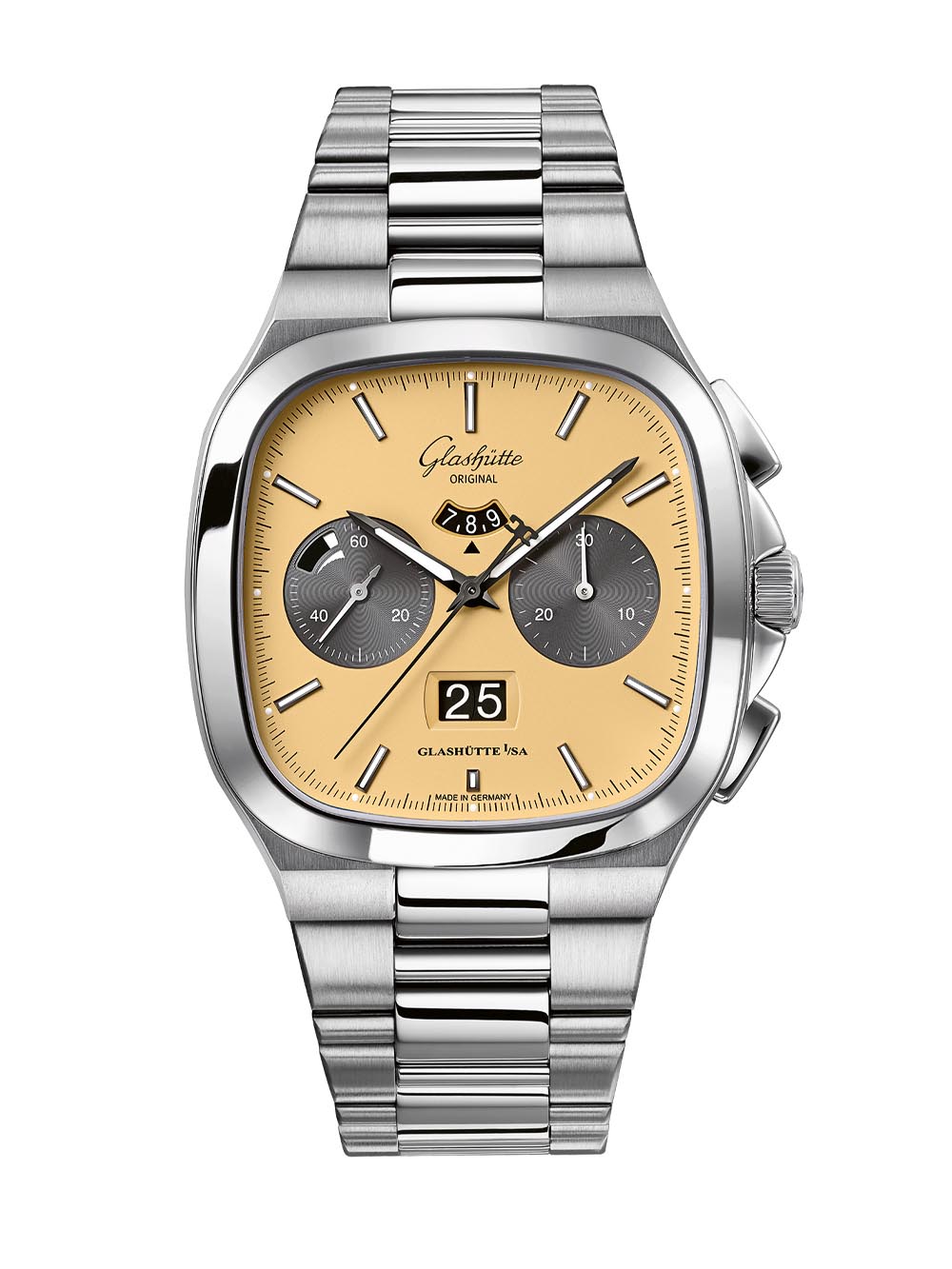 Glashütte Original Seventies Chronograph Panorama Date Limited Edition Golden Bay 
