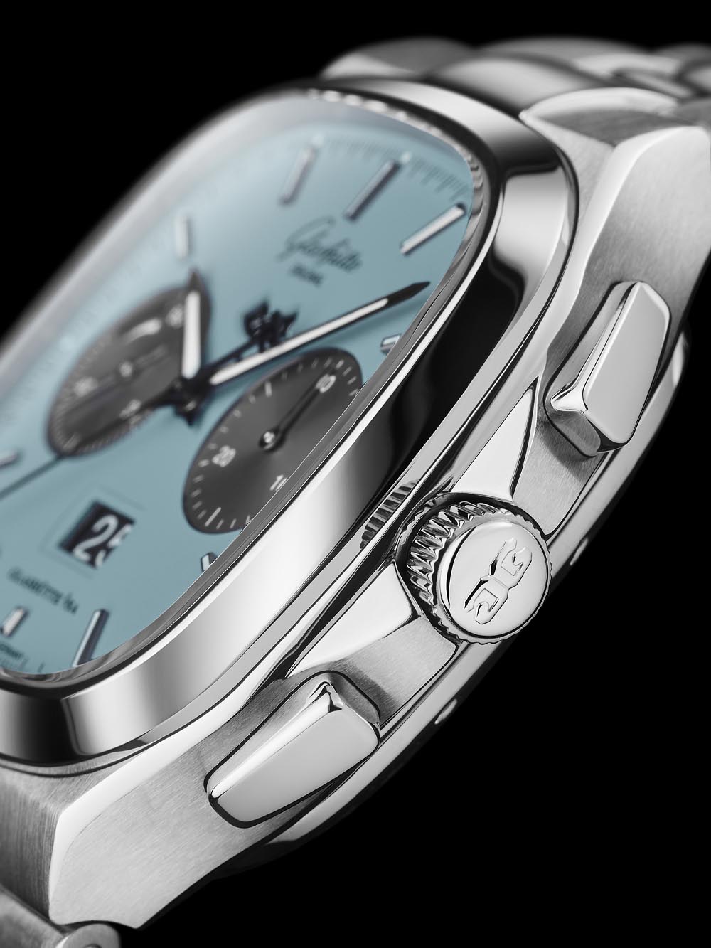 Glashütte Original Seventies Chronograph Panorama Date Limited Edition Ocean Breeze 