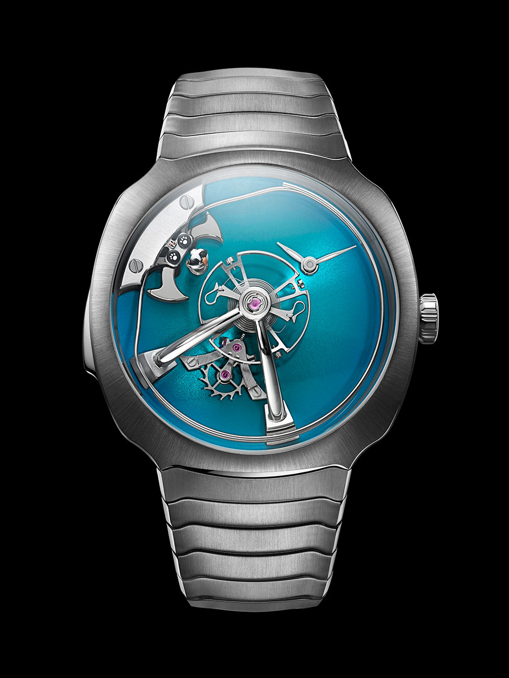 H. Moser & Cie x MB&F Streamliner Pandamonium Only Watch 2023