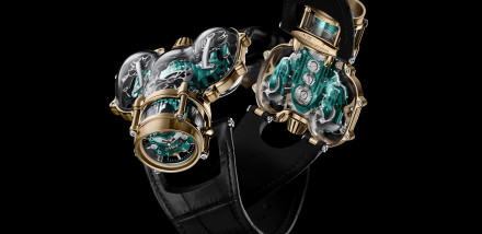 MB&F Unveil HM9 Sapphire Vision in Blue and Green