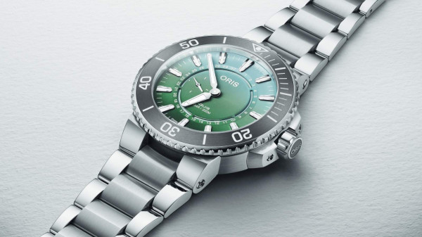 Oris Release Aquis Dat Watt Limited Edition II with Tungsten Bezel and Conservation Focus