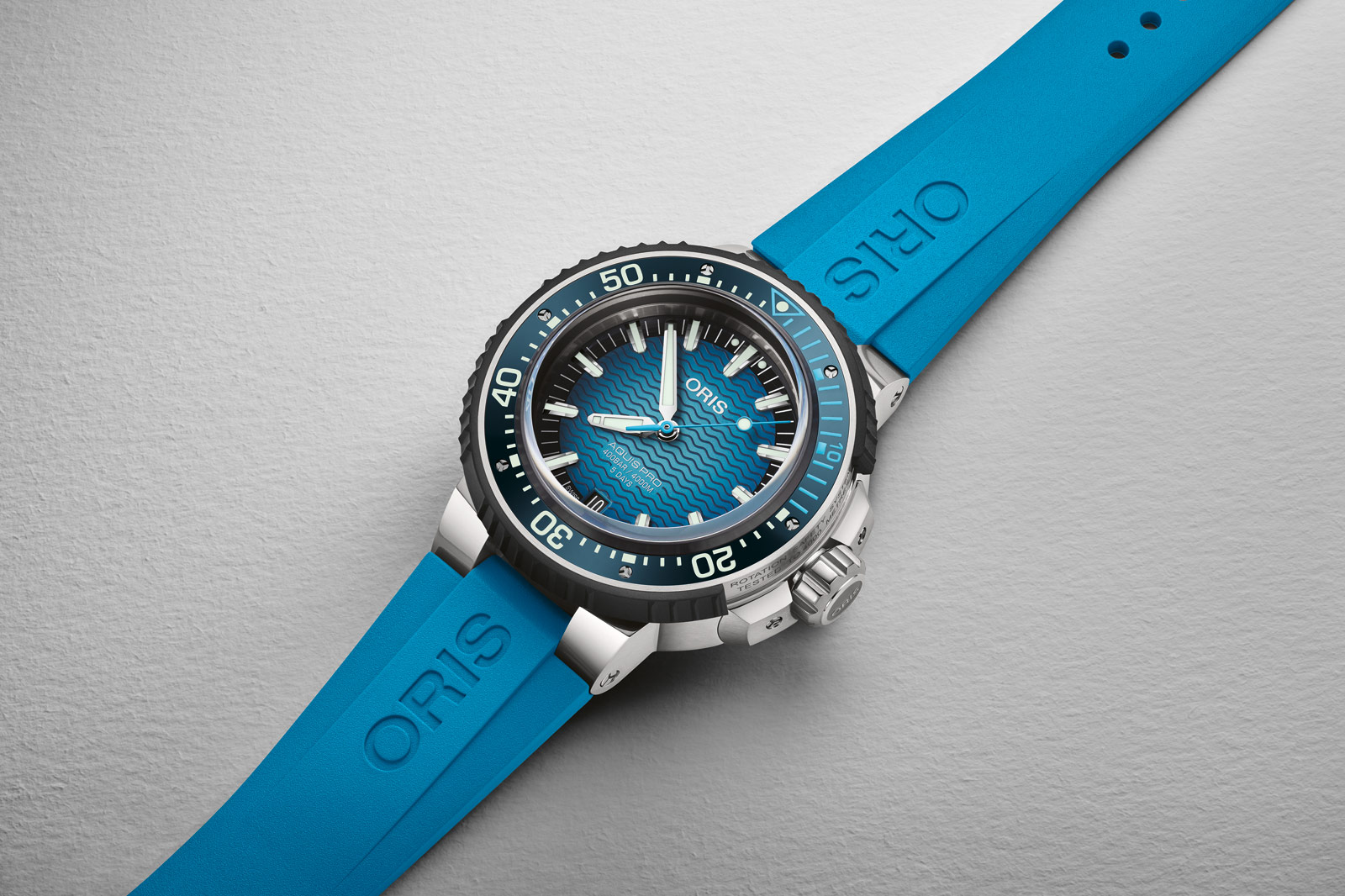 Oris AquisPro 4000m Enters the Ultra-Deep Ocean