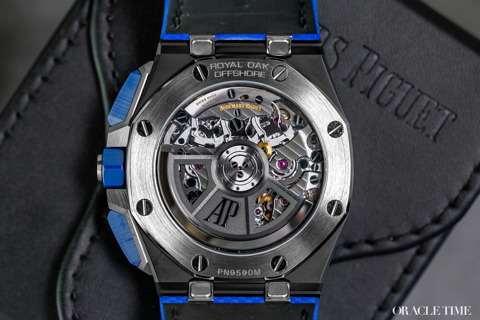 Audemars Piguet Royal Oak Offshore Selfwinding Chronograph Black and Blue Ceramic 26420CE.OO.A043VE.01