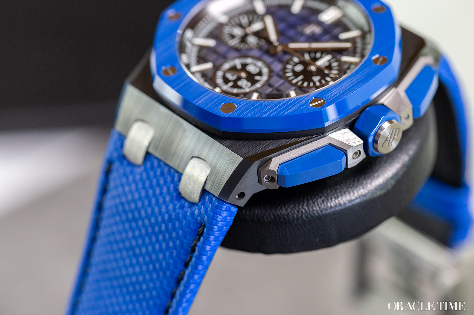 Audemars Piguet Royal Oak Offshore Selfwinding Chronograph Black and Blue Ceramic 26420CE.OO.A043VE.01