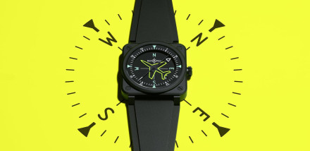 Bell & Ross Introduce BR 03 Gyrocompass Special Edition with Plane Hour Hand