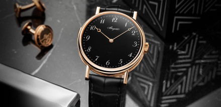 Breguet Classique 7637 Répétition Minutes in Black and Rose Gold