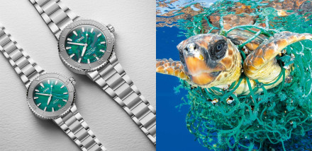 Oris x Bracenet Aquis Date Raises Awareness of Ghost Net Environmental Crisis