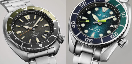 Seiko Launch ‘Silfra’ Prospex Sumo Diver and Tortoise European Exclusive Limited Editions
