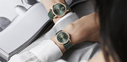 Vacheron Constantin Introduce Traditionnelle Manual-Winding In Green and Gold
