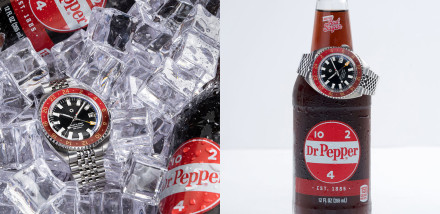 Jack Mason Launch Strat-o-Timer Dr Pepper® GMT Limited Edition Celebrating the Iconic American Drink