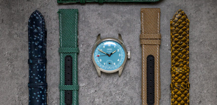 4 Exotic Marine Watch Straps for the Oris Big Crown Pointer Date 473 with Jean Rousseau
