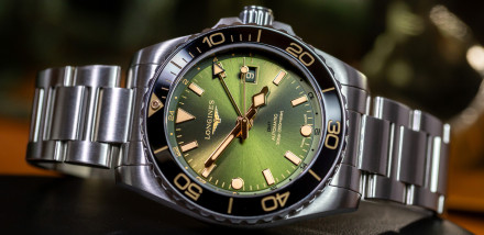 Longines Hydroconquest GMT Green Watch Review