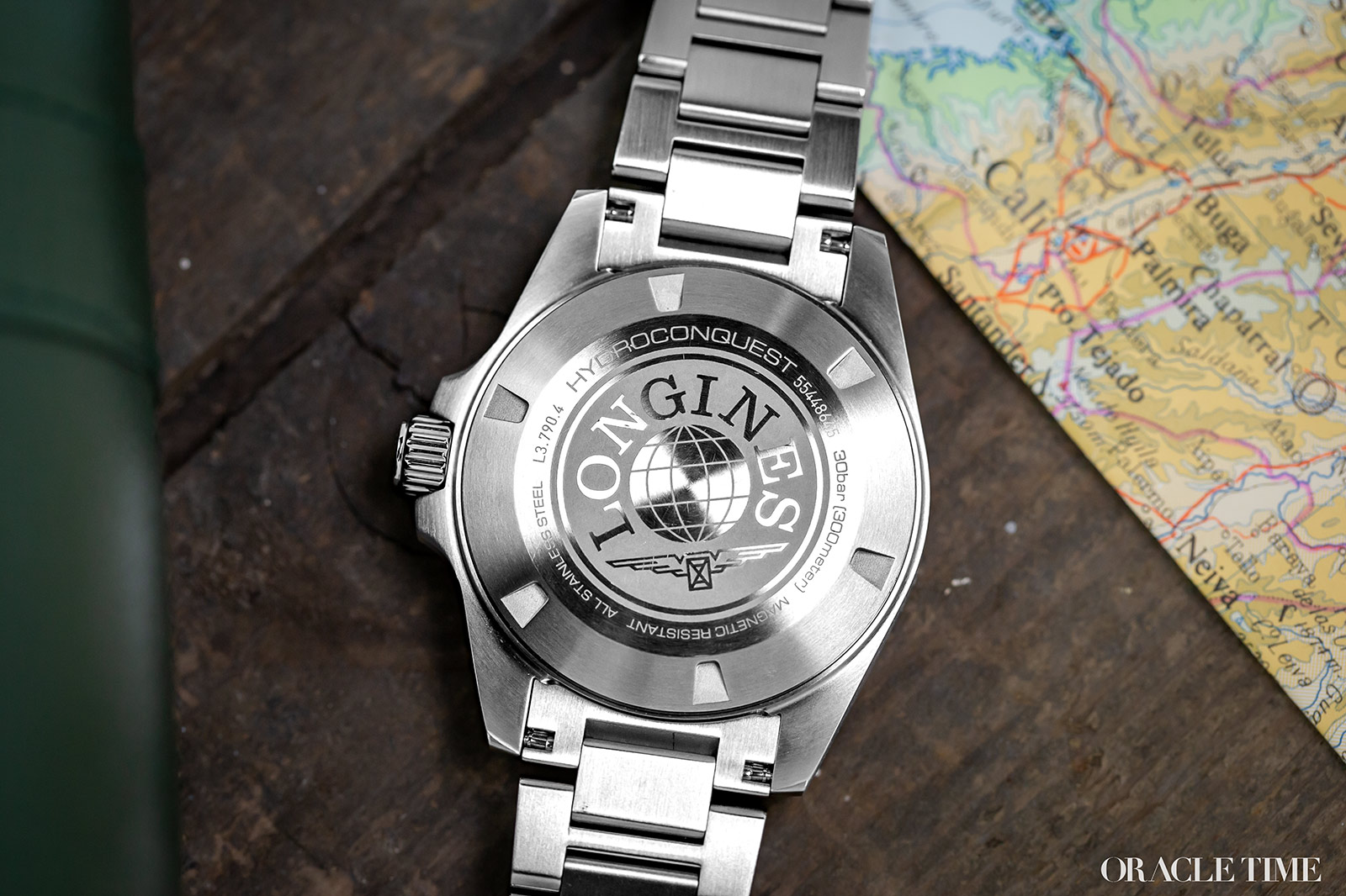 Longines Hydroconquest GMT Green L3.790.4.06 