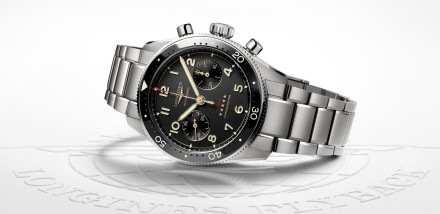 Longines Spirit Flyback Goes Dark and Durable in Titanium
