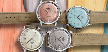 Orient Bambino 38mm Limited Edition Collection Reveals Quietly Elegant Colours