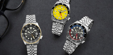 Seiko Release Trio of 5 Sports SKX GMT US Special Creations
