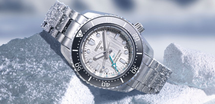 Seiko Introduce Prospex ‘Arctic Ocean’ Save the Ocean GMT with Glacier Dial