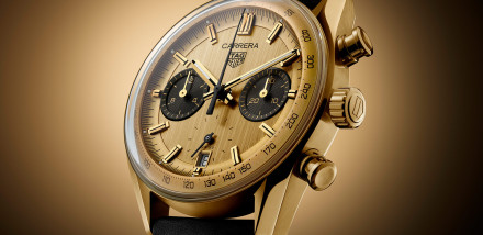 Tag Heuer Carrera Chronograph Glassbox Gold is the Perfect Conclusion to 60th Anniversary Year