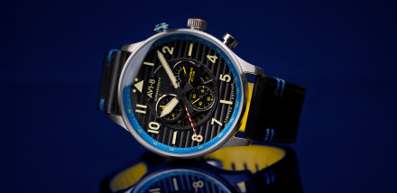 Avi-8 Launch Flyboy Spirit of Tuskegee Chronograph Limited Edition Celebrating African American Aviation