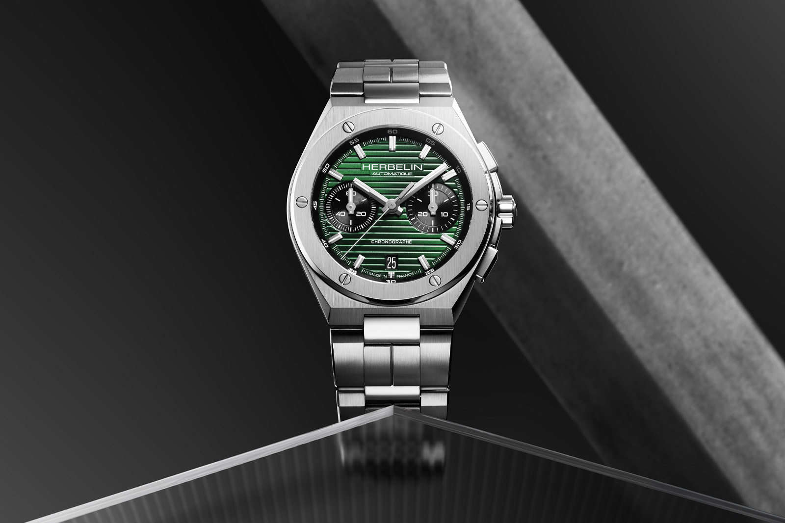 Herbelin Cap Camarat Automatic Chronograph Green