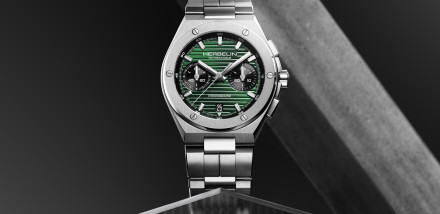 Herbelin Cap Camarat Automatic Chronograph Racing Green Brings Motorsport Edge to Sports Chic