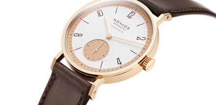 Nomos Glashütte Introduce Tangente Rose Gold Neomatik for 175 Years of Glashütte Watchmaking