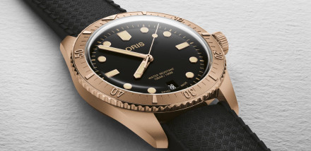 Oris Introduce Divers Sixty-Five Cotton Candy Sepia with New Black Dial